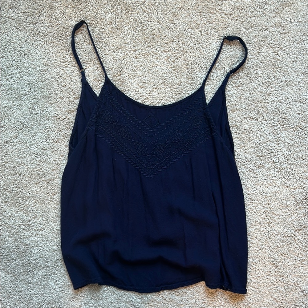 Roxy Navy Blue Tank Top
